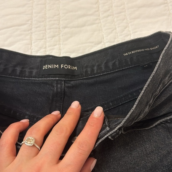 Denim Forum The Ex Boyfriend Midi Short Size 25 - Picture 4 of 7